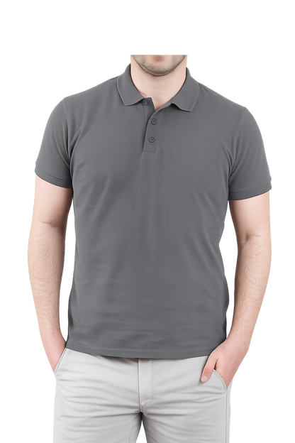 Men’s Grey Polo Shirt