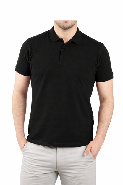 Men’s Black Polo Shirt
